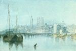 水彩大师 William Turner_1830 vers Beaugency aquarelle